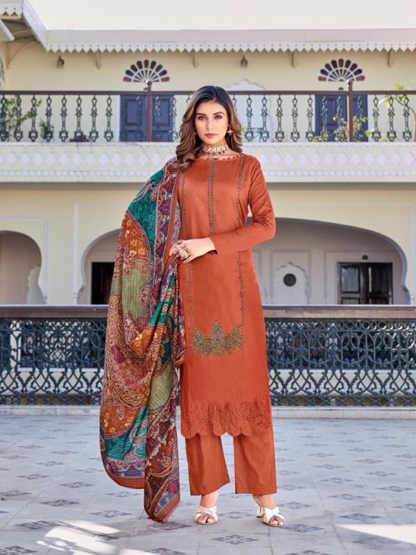 Hermitage Elahe Viscose Designer Exclusive Dress Material Collection